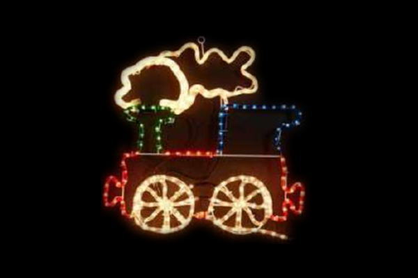 楽天市場】イルミネーション LED カラフルトレイン電車 汽車