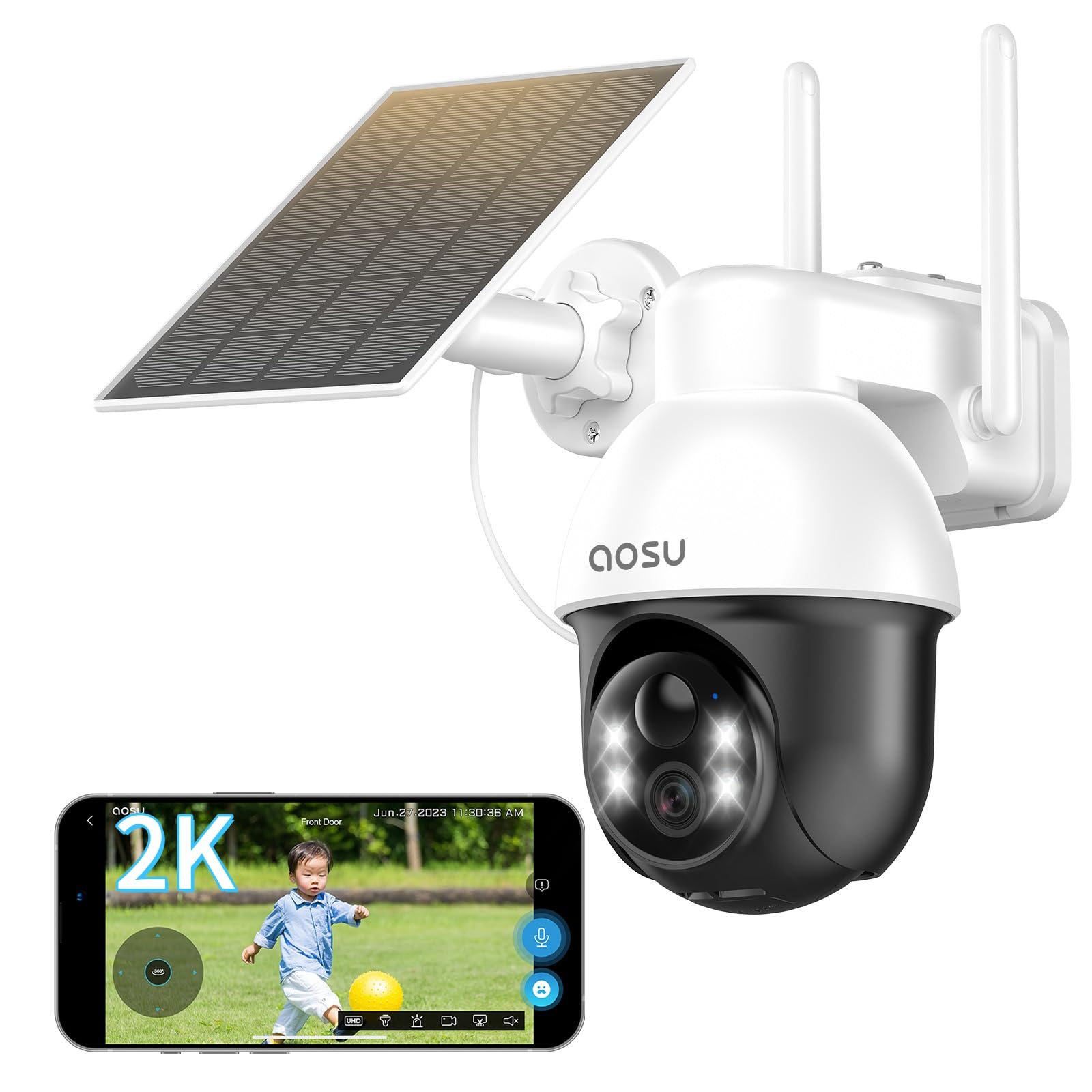 楽天市場】aosu インターホン ワイヤレス 工事不要 充電式 wifi必要