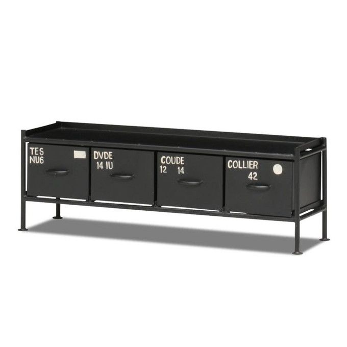 楽天市場】メタルシステムTVボード幅127.7(cm) 【METALSISTEM テレビ