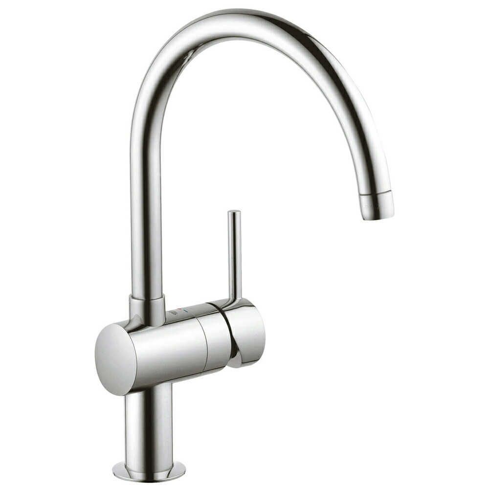 楽天市場】[3028520J] キッチン水栓 シングルレバー ミンタ GROHE