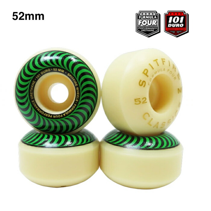 楽天市場】【SPITFIRE】FORMULA FOUR 99DURO CLASSIC SHAPE サイズ：50