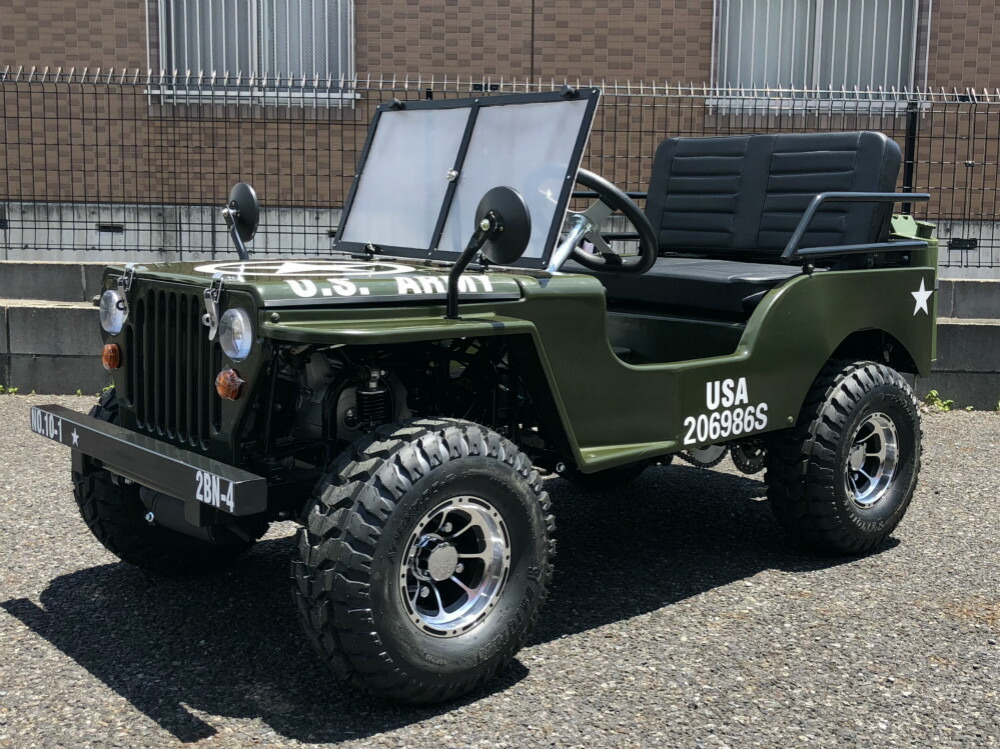 楽天市場】ミニジープキット販売 西濃運輸支店止発送 ミニカー登録