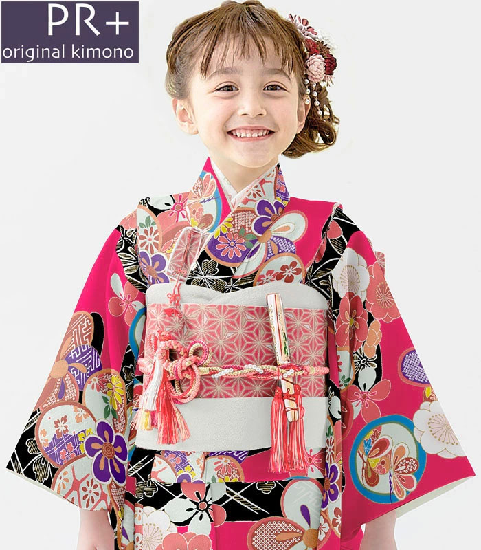 楽天市場】七五三 753 着物 7歳 女の子 着物フルセット PR＋ ブランド