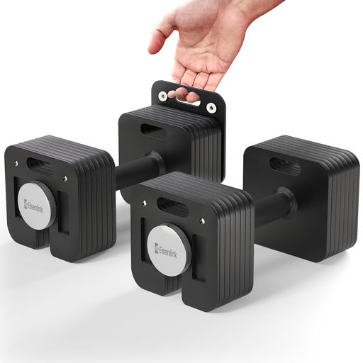 楽天市場】Eisenlink 可変式ダンベル 4KG?36KG 2KG刻み 17段階調整