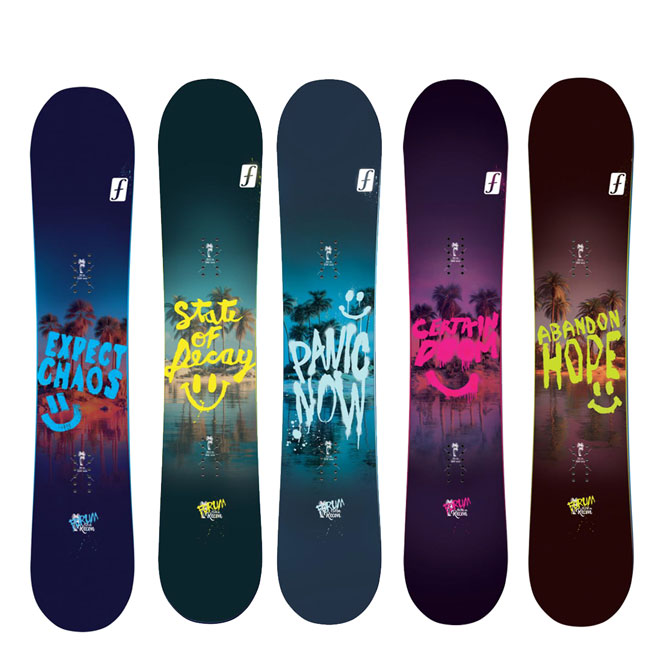 楽天市場】フォーラム スノーボード FORUM DESTROYER 25-26 キャンバー