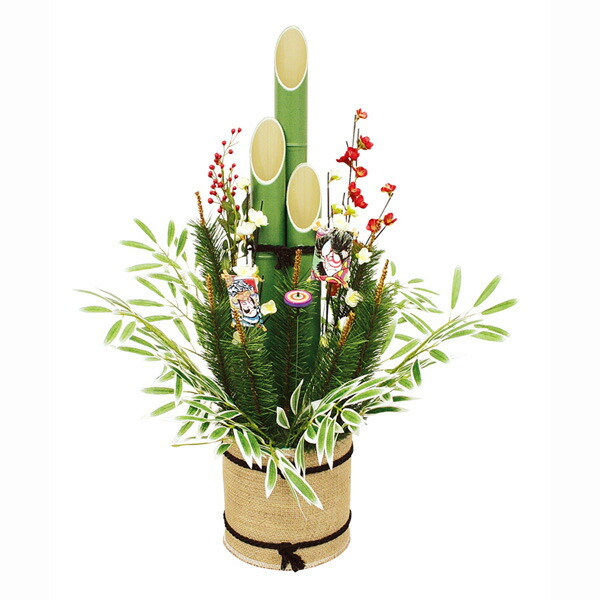 楽天市場】門松 特大・1本（90センチ）【門松】【お正月飾り