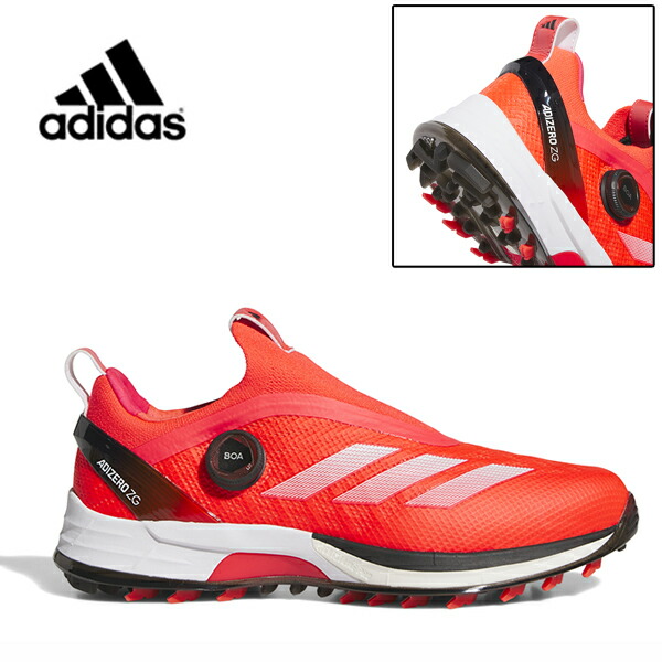 楽天市場】アディダス ゴルフシューズ ソフトスパイク メンズ ZG21 BOA