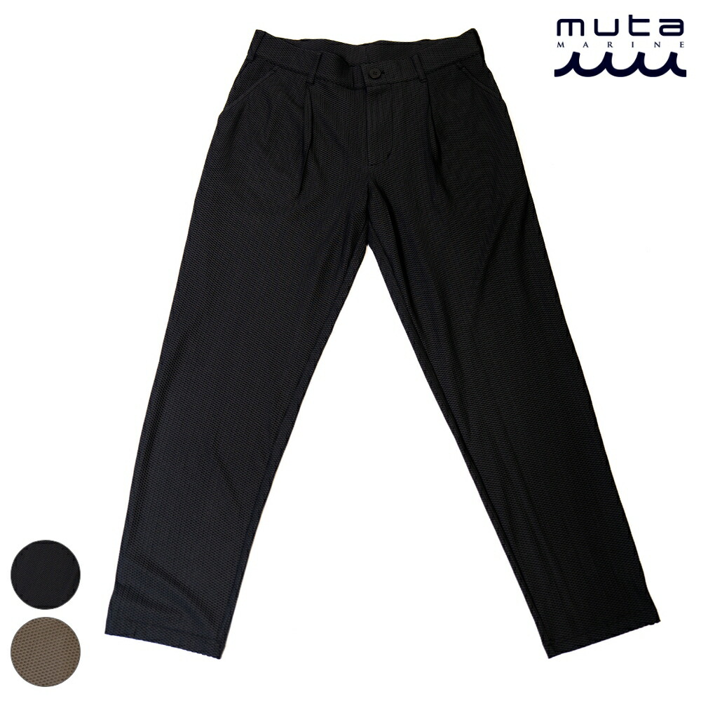 楽天市場】muta MARINE リブパンツ Solotex MMMK-444203ムータ ゴルフ