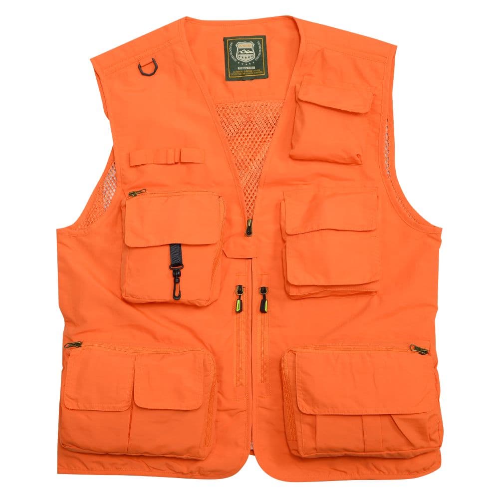 楽天市場】FLYGO ハンティングベスト 狩猟 ブレイズオレンジ チョッキ