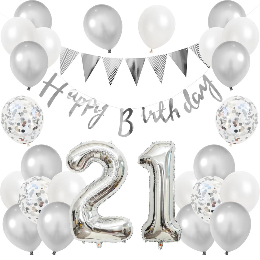 楽天市場】誕生日 バルーン 風船セット 飾り付け 23歳 happy birthday