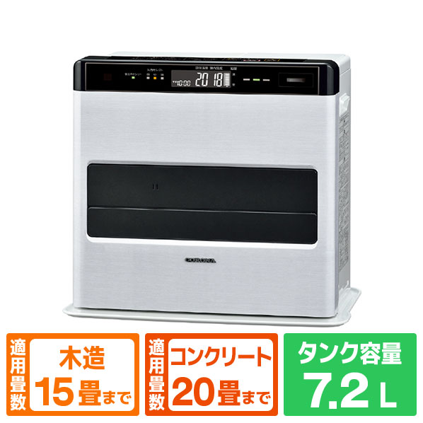 楽天市場】コロナ 石油ファンヒーター e angle select S32-E5タイプ (W