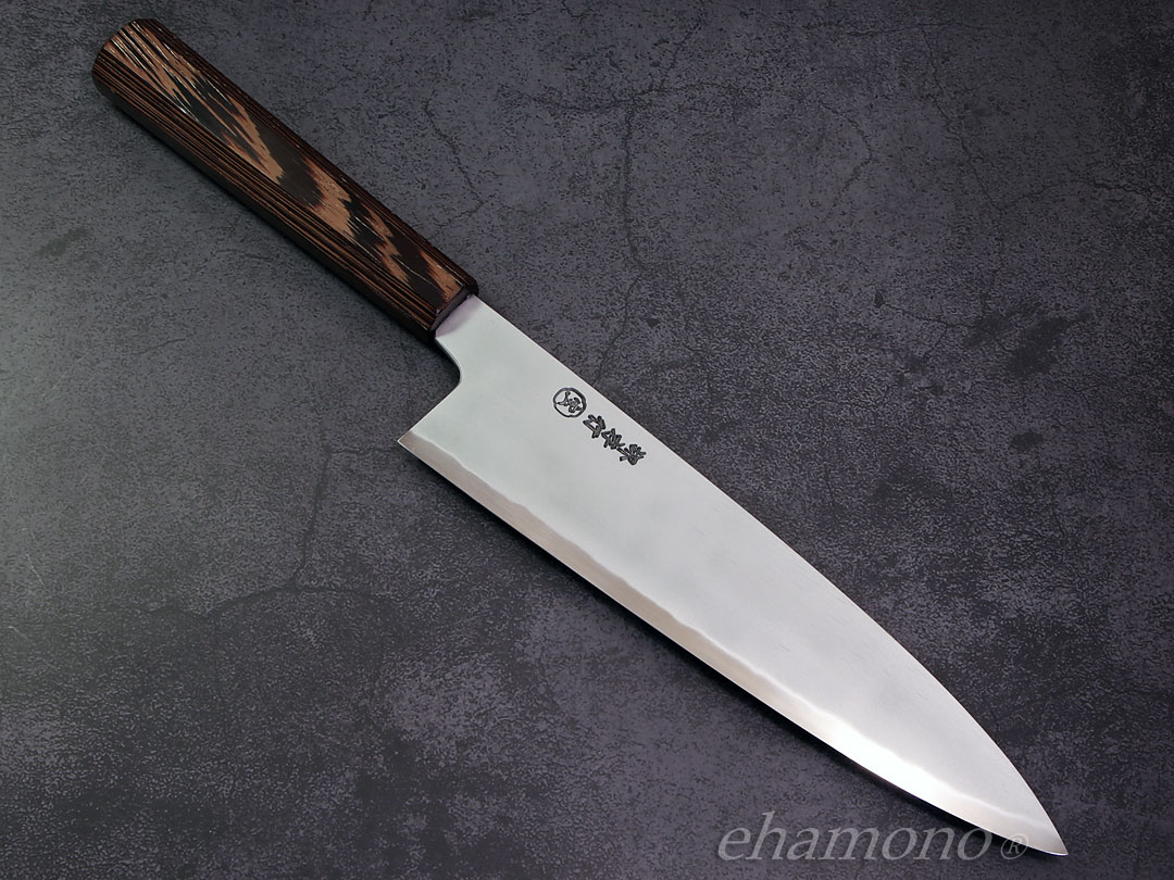 楽天市場】堺孝行 青二鋼 牛刀210 : e刃物.com楽天店