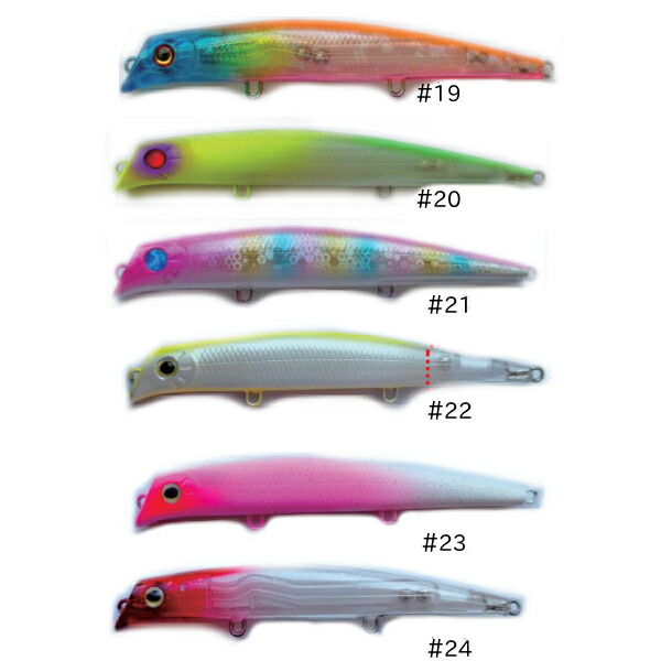 楽天市場】【全17色】 ガイア エリア10 EVO その1 (シーバス ルアー