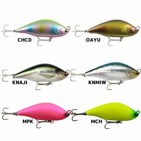 楽天市場】ラパラ ノースクラフト エアーオグル 70mm 21g AOG70SLM