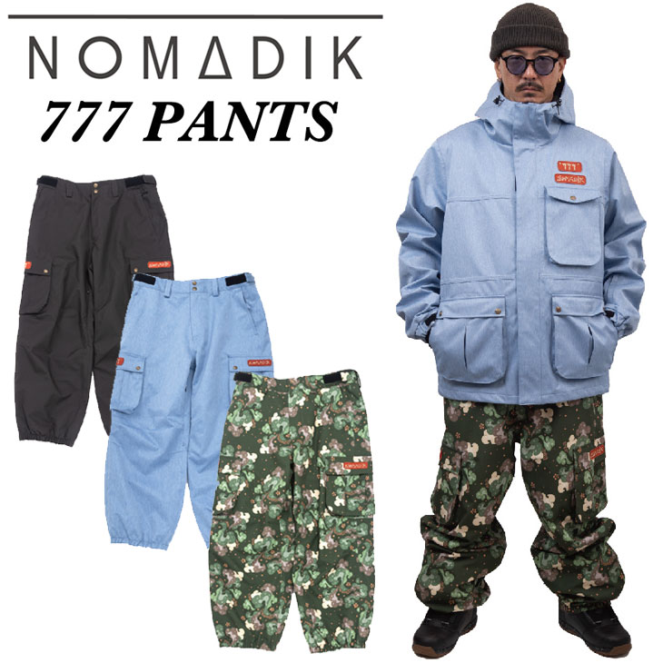 楽天市場】NOMADIK THICK PNT SNOW WEAR PNT ノマディック チック