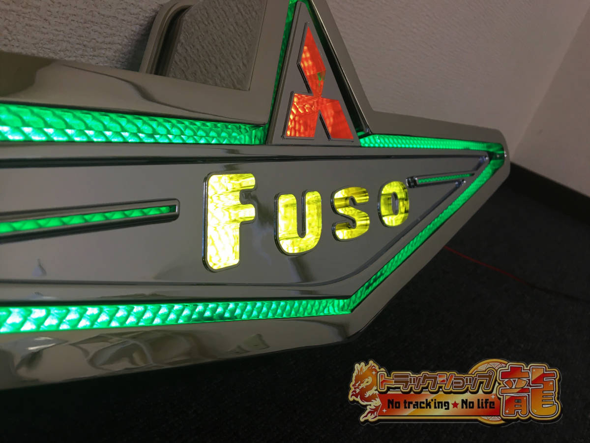 楽天市場】メッキFUSOバスマークアンドン（フソーバスマーク）大