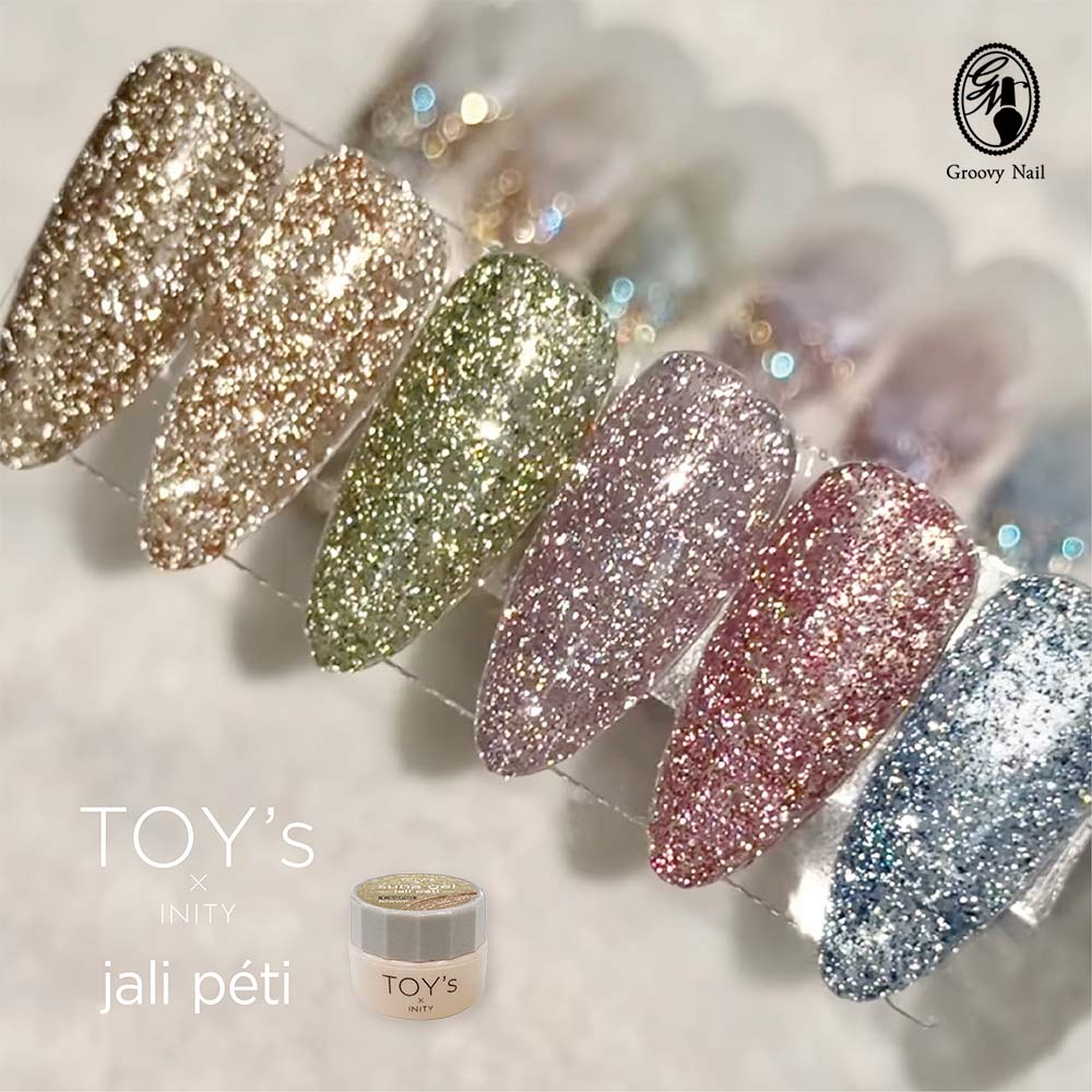 楽天市場】TOY's × INITY スナジェル ジャリペティ 6色セット 5g ラメ