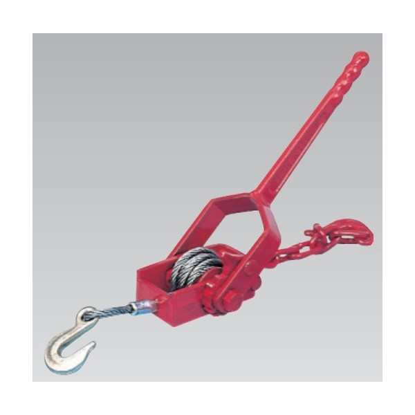 楽天市場】3H ワイヤー大型荷締機 仕様荷重1000kg 車両積載物 工事現場