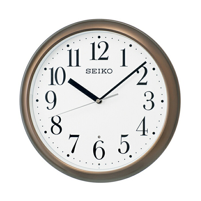 楽天市場】セイコー クロック 電波時計 壁掛け時計 KX321A アナログ