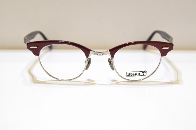 楽天市場】mona-J? M-041 col.BO ヴィンテージメガネフレーム新品