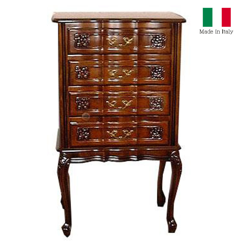 楽天市場】イタリア家具 クラウディオ 5段チェスト ウォールナット