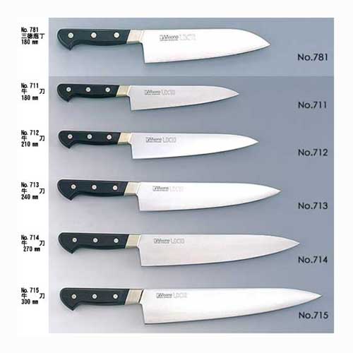 楽天市場】包丁 misono ux10 三徳包丁 180 本刃付け ミソノ UX10 三徳