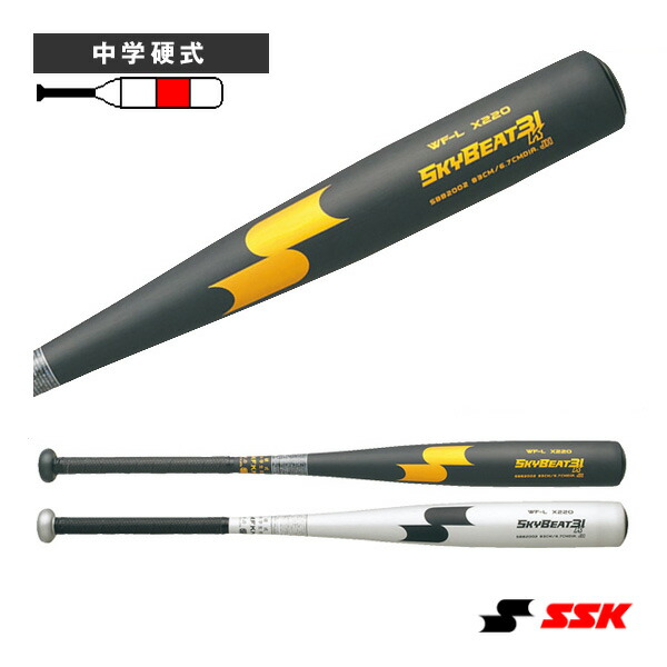 楽天市場】エスエスケイ（SSK） SBB2002 中学硬式用金属製バット