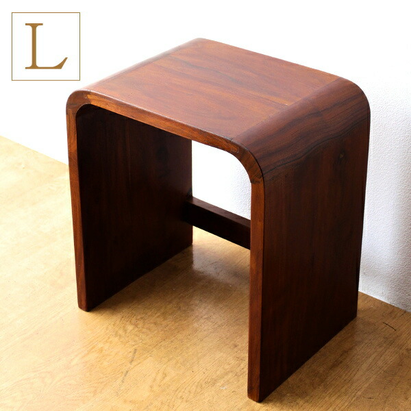 楽天市場】スツール 木製 おしゃれ 玄関椅子 花台 アンティーク コの字