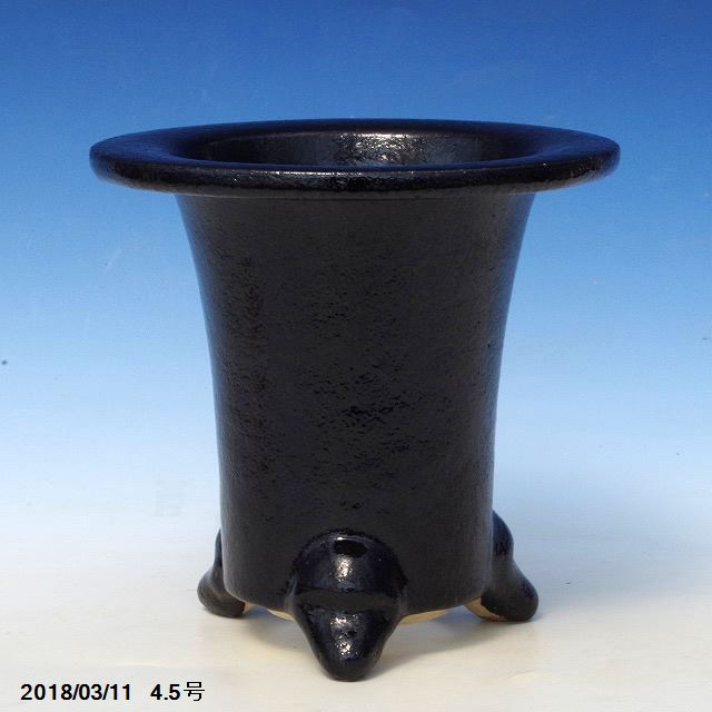 楽天市場】※窯元直送 愛楽園 万年青鉢 4号 ☆サナサービス☆【京楽鉢