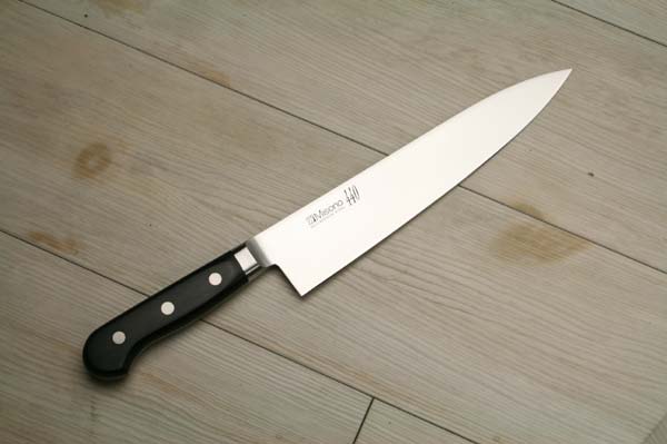 楽天市場】【ミソノ UX10】【711】牛刀包丁 180mm 實光包丁(堺包丁