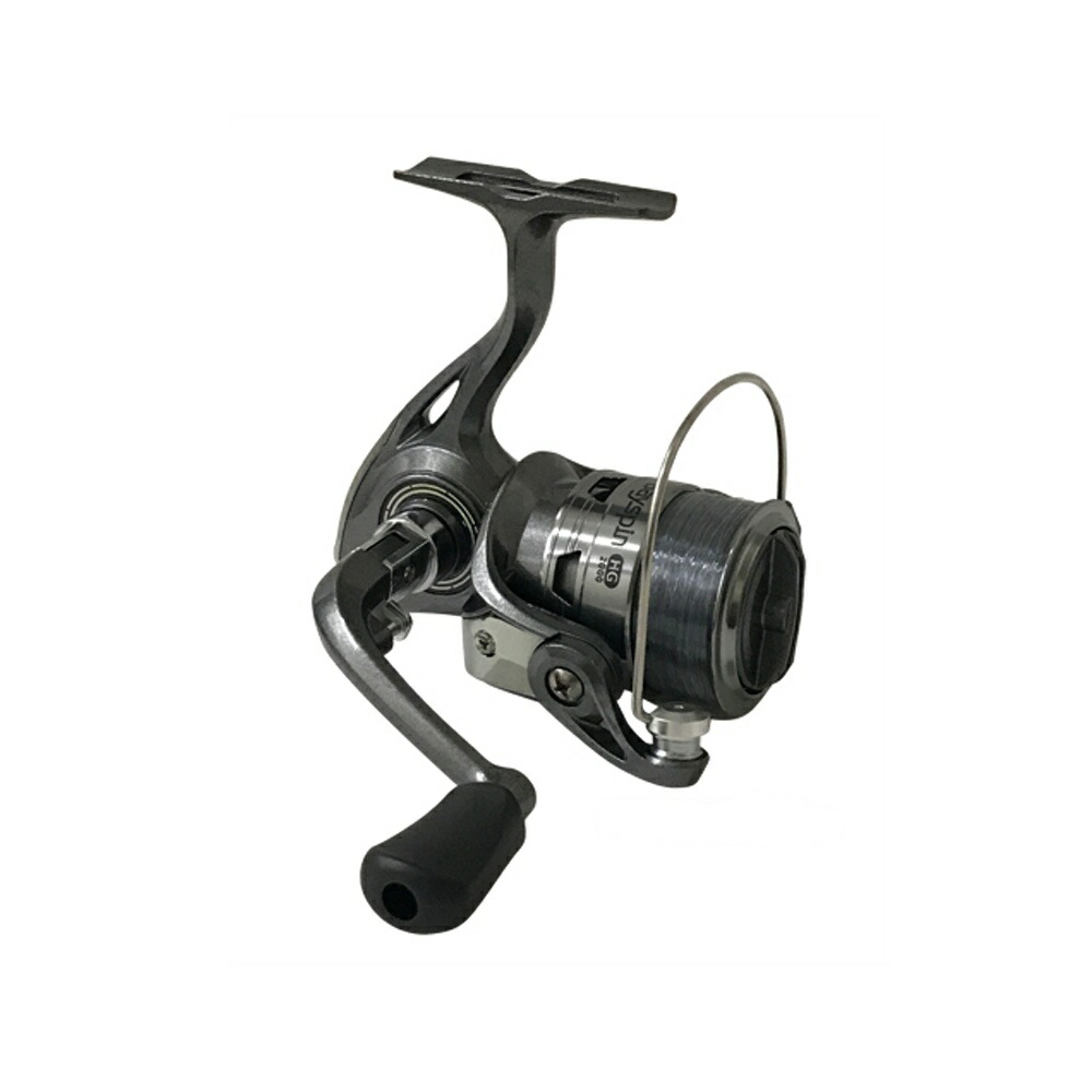 楽天市場】ベイシック 糸付スピニングリール ベイスピン HG 3000 3号約