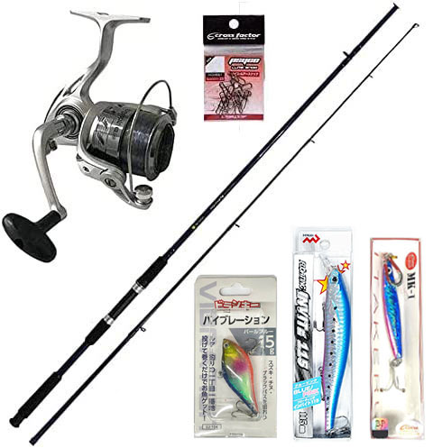 楽天市場】釣り場に直行 シーバス 入門 セット (seabassset-010