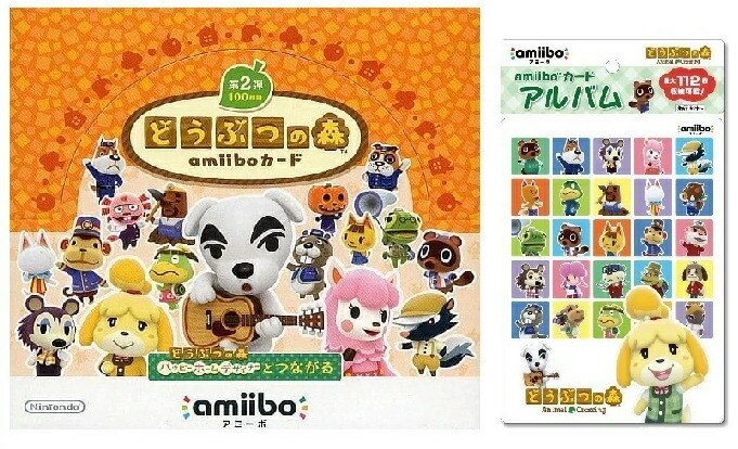 楽天市場】どうぶつの森amiiboカード 第3弾 (1BOX 50パック入り)amiibo