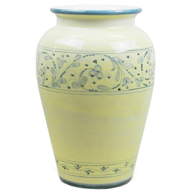 楽天市場】イタリア製 陶器 傘立て スリム ゴールド / アンブレラ