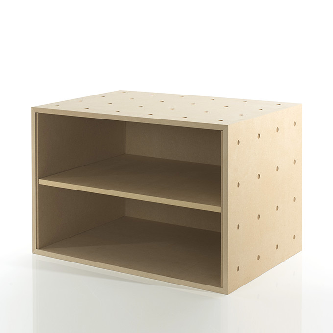 楽天市場】レコード収納ボックス 仕切り付き 木製（レコード棚