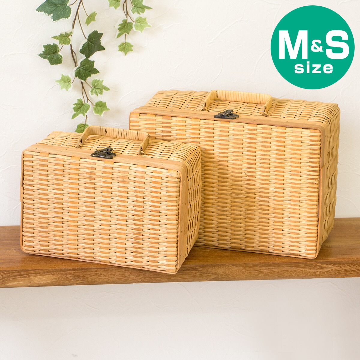 楽天市場】アラログバゲッジバスケット Lラタン トランク バスケット