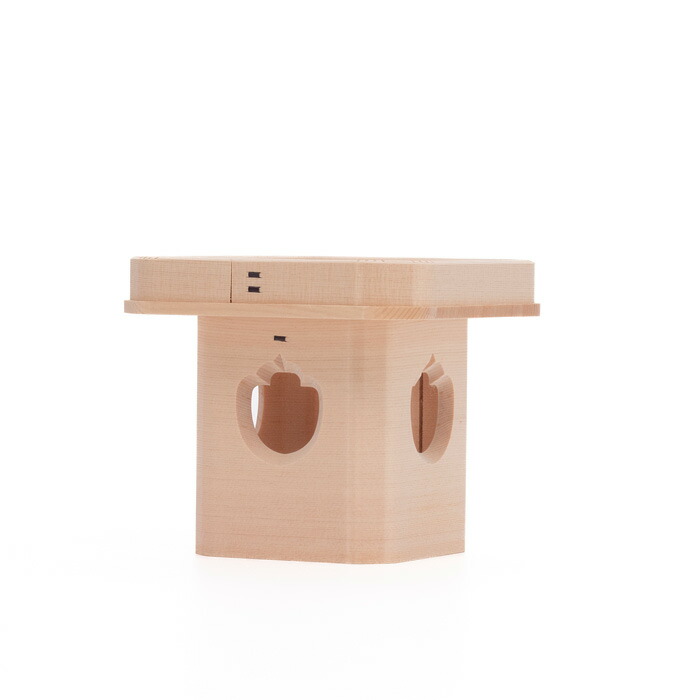 楽天市場】【 伊勢 宮忠 】【 三方 木曽桧 3寸 】幅9cm 奥行き9cm 高さ