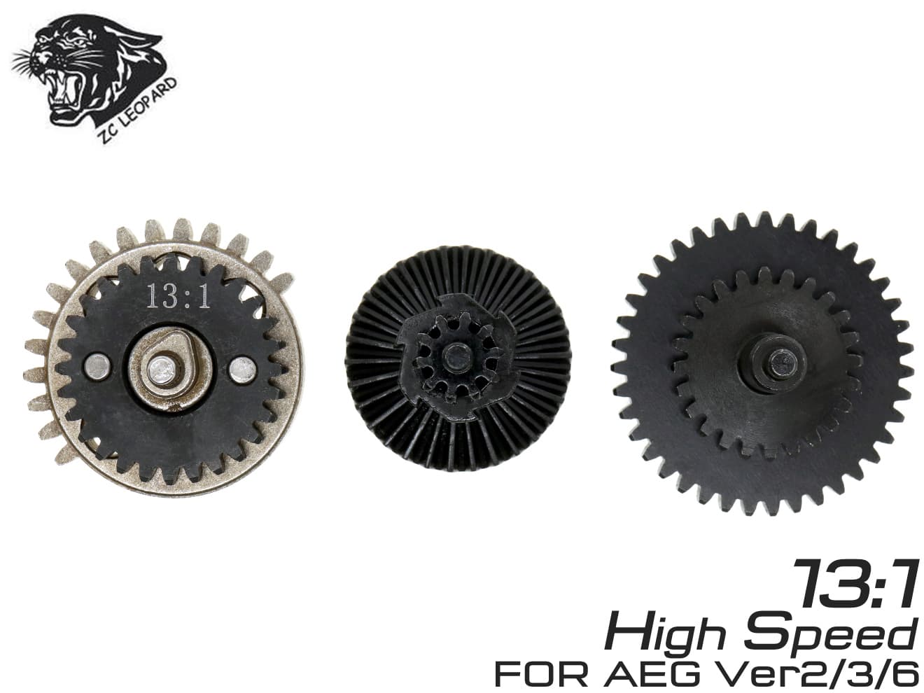 楽天市場】ZC LEOPARD AEG 13：1 スチールCNC ベアリングギアセット