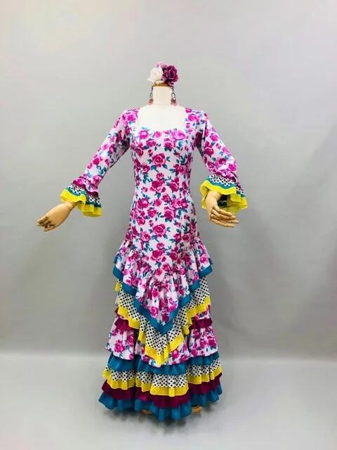 楽天市場】新ブランドnajanaja フラメンコ衣装 ワンピース クラシコ 赤