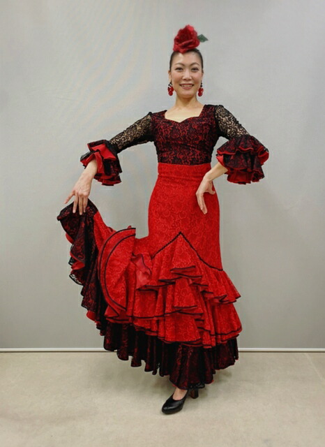 楽天市場】新ブランドnajanajaフラメンコ衣装ツーピース ブラウス