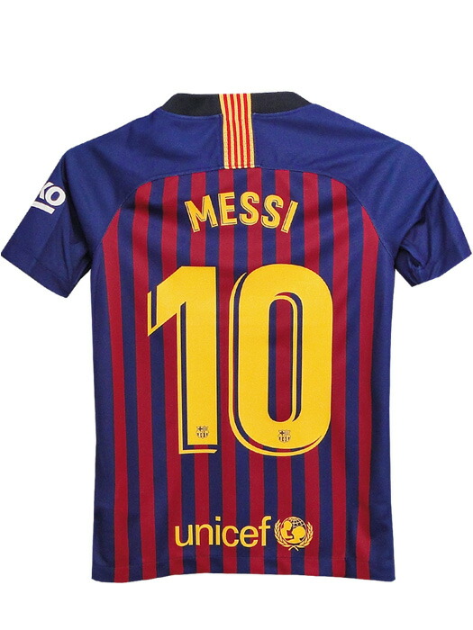 楽天市場】(ナイキ) NIKE/18/19バルセロナ/ホーム/半袖/メッシ/LFP優勝
