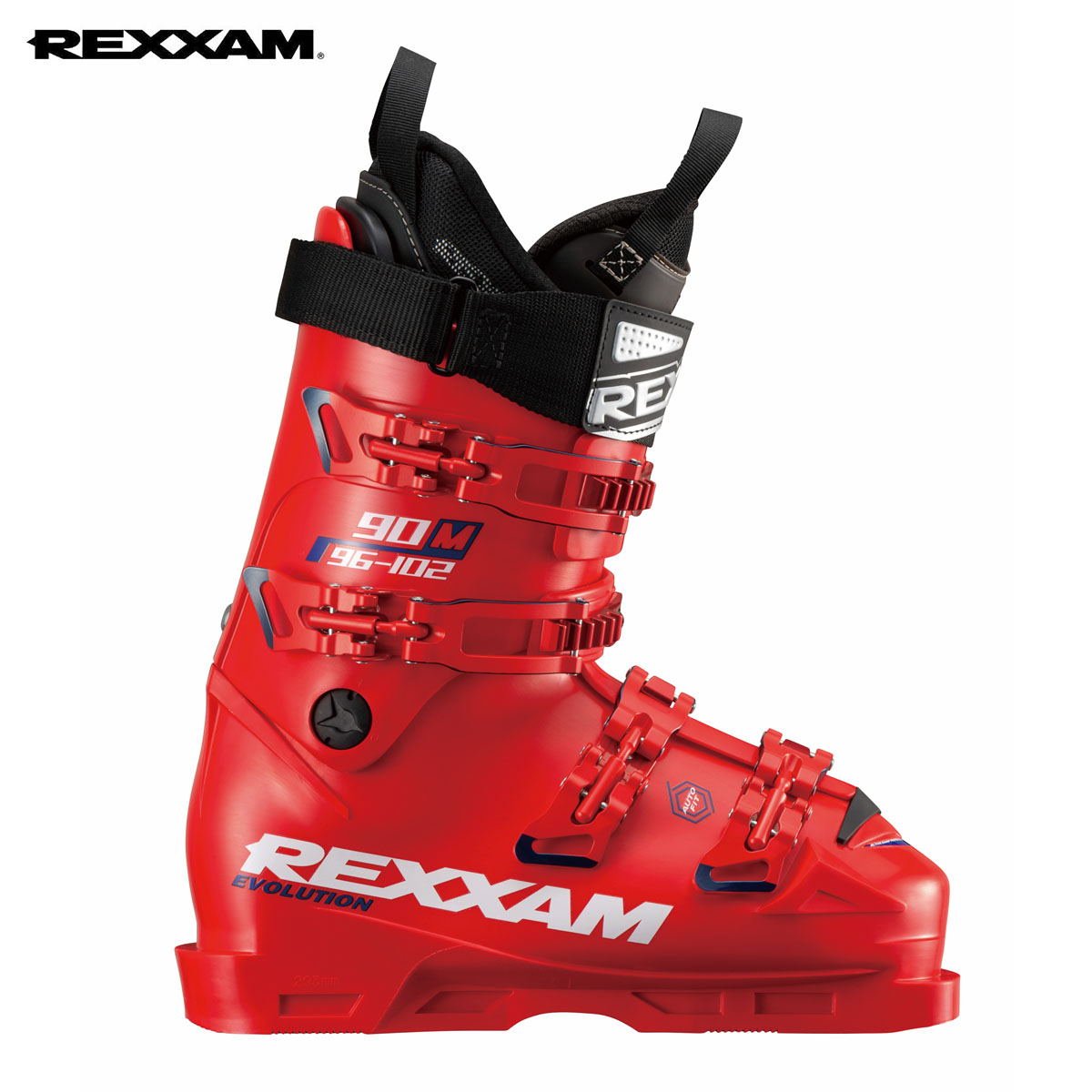 楽天市場】レクザム スキーブーツ REXXAM R-EVO 100M レッド レグザム