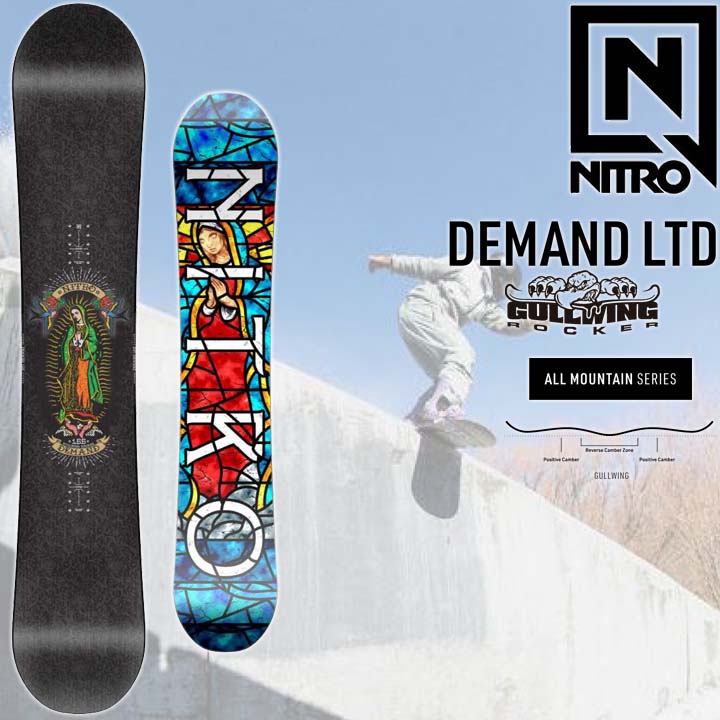 楽天市場】ナイトロ スノーボード NITRO SNOWBOARD DEMAND LTD GULLWIN