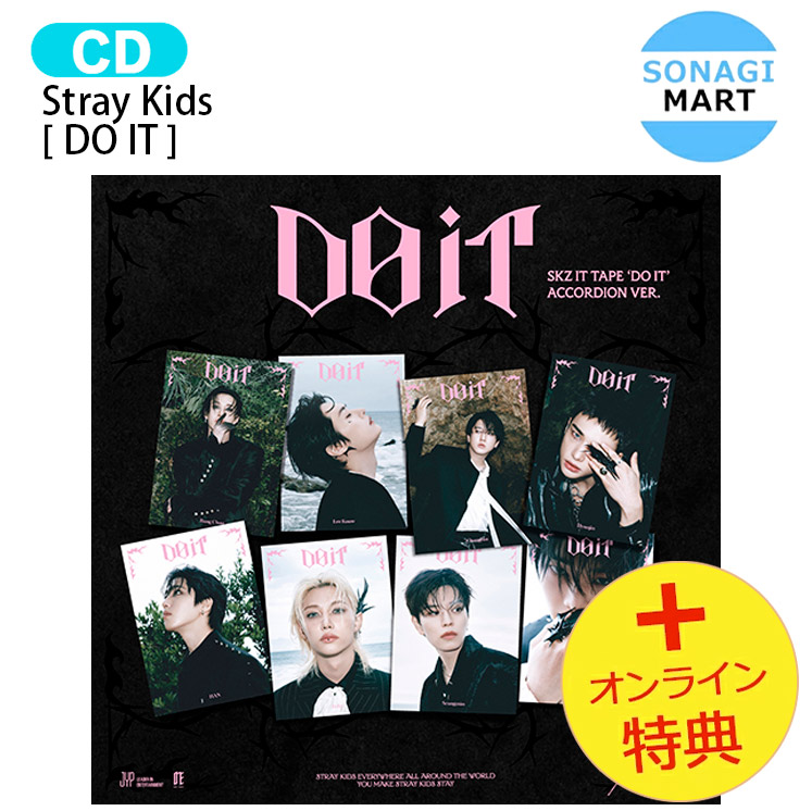 楽天市場】[ホログラムトレカ当店特典付] Stray Kids アルバム DO IT