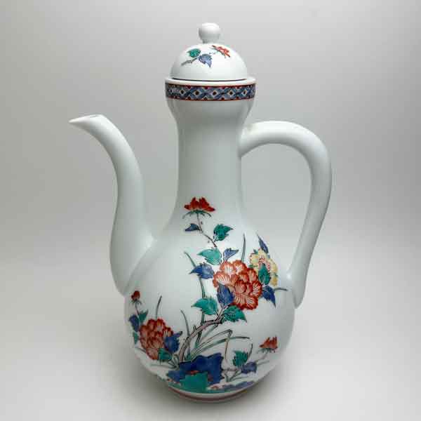 楽天市場】酒井田柿右衛門（十三代） 「錦 菊鳥文 花瓶」 共箱 : 小野画廊