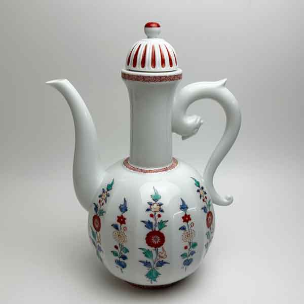 楽天市場】酒井田柿右衛門（十三代） 「錦 菊鳥文 花瓶」 共箱 : 小野画廊