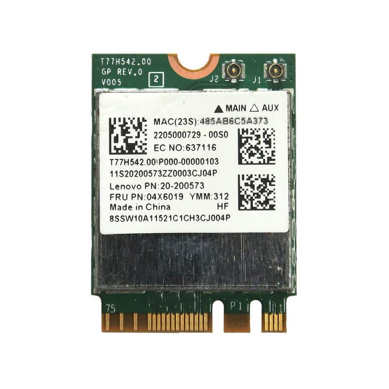 楽天市場】Lenovo純正 Intel Dual Band Wireless-AC 8265 802.11ac/agn