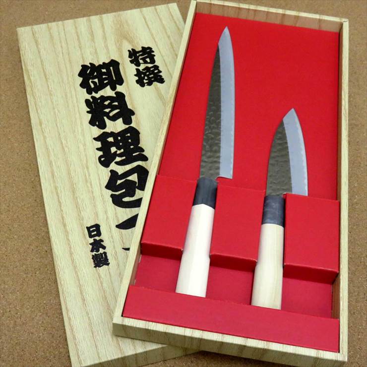 楽天市場】関の刃物 包丁3本組セット 刺身 三徳 小出刃包丁 ヤクセル