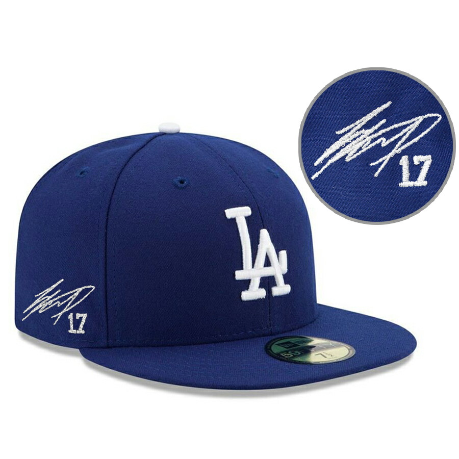 楽天市場】MLB 大谷翔平 ドジャース キャップ シルバーサイン サイン