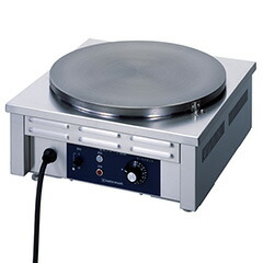 楽天市場】エイシン 電気式クレープ焼き器 EC-2000（単相200V仕様